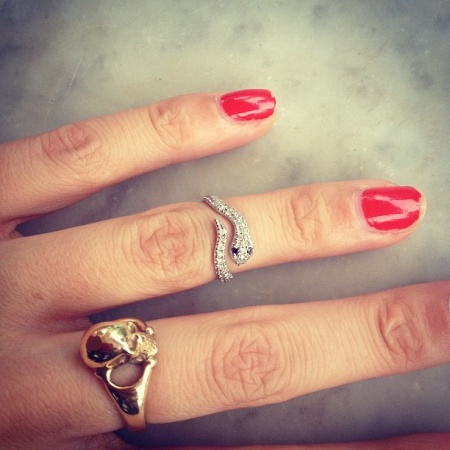 Bague de phalange, Elise Dray